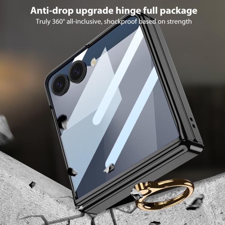 GKK Integrated  Magnetic Folding Phantom Rotary Phone Case with Ring Holder