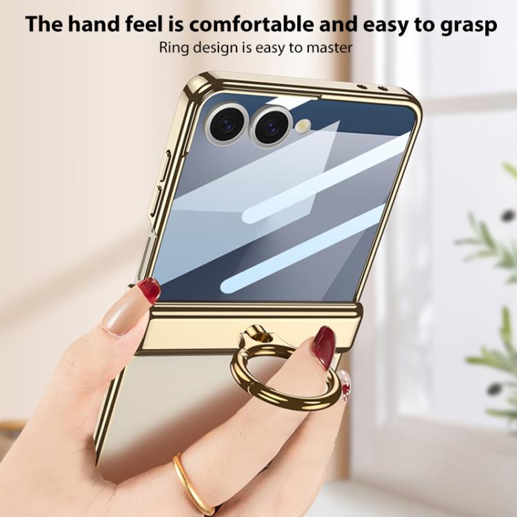 GKK Integrated  Magnetic Folding Phantom Rotary Phone Case with Ring Holder