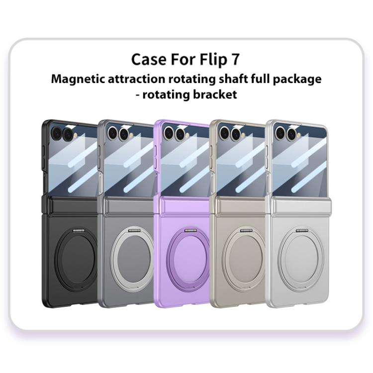GKK Integrated Magnetic Folding Hinge Full Coverage Phone Case with Rotating Bracket