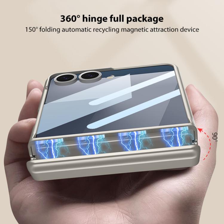 GKK Integrated Magnetic Folding Hinge Full Coverage Phone Case with Rotating Bracket