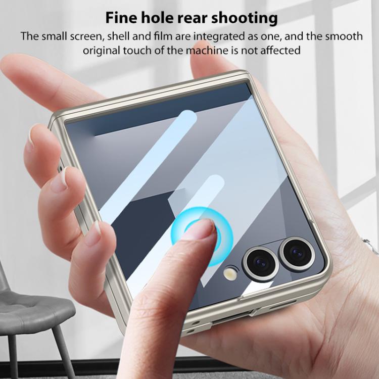 GKK Integrated Magnetic Folding Hinge Full Coverage Phone Case with Rotating Bracket