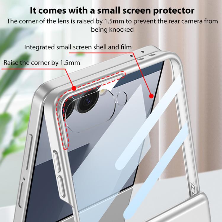 GKK Integrated Magnetic Folding Hinge Full Coverage Phone Case with Rotating Bracket