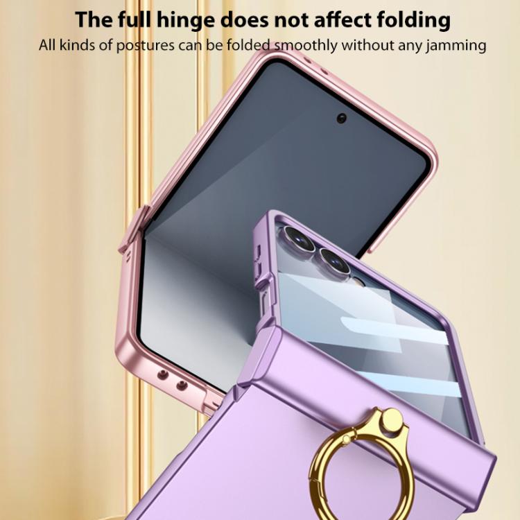 GKK Integrated MagSafe Ultra-thin Hinge Full Coverage Phone Case with Ring