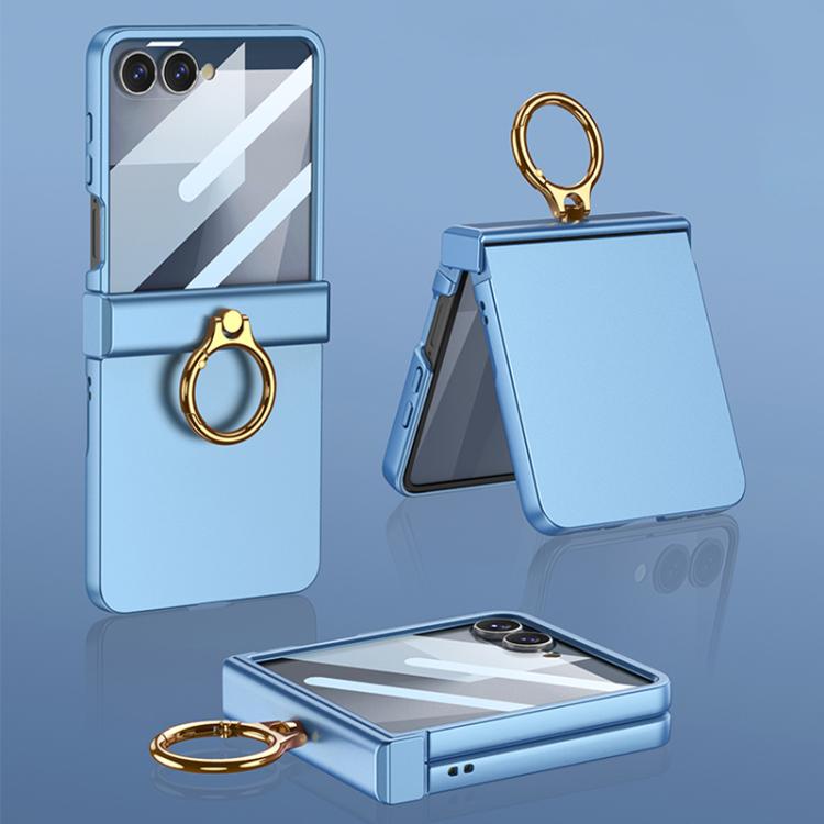 GKK Integrated Ultra-thin Hinge Full Coverage Phone Case with Ring