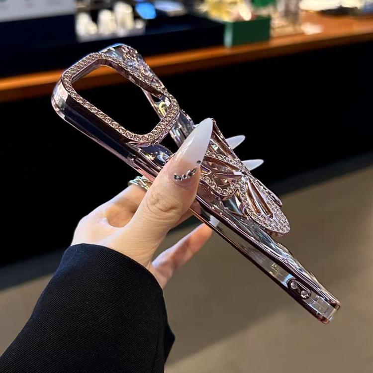 Hollow Butterfly Electroplating TPU Phone Case