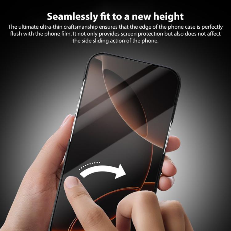 600D Fine Grain Series Carbon Fiber MagSafe Phone Case