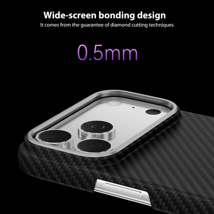 600D Fine Grain Series Carbon Fiber MagSafe Phone Case