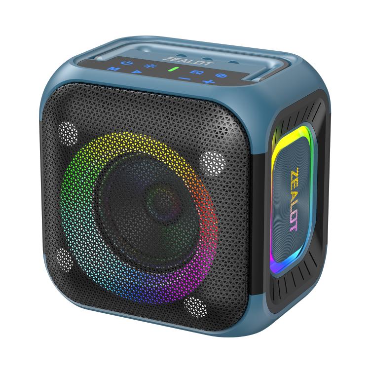 Zealot PT01 30W Portable Outdoor IPX6 RGB Stereo Bluetooth Speaker