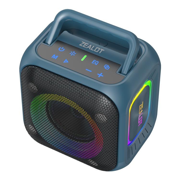 Zealot PT01 30W Portable Outdoor IPX6 RGB Stereo Bluetooth Speaker