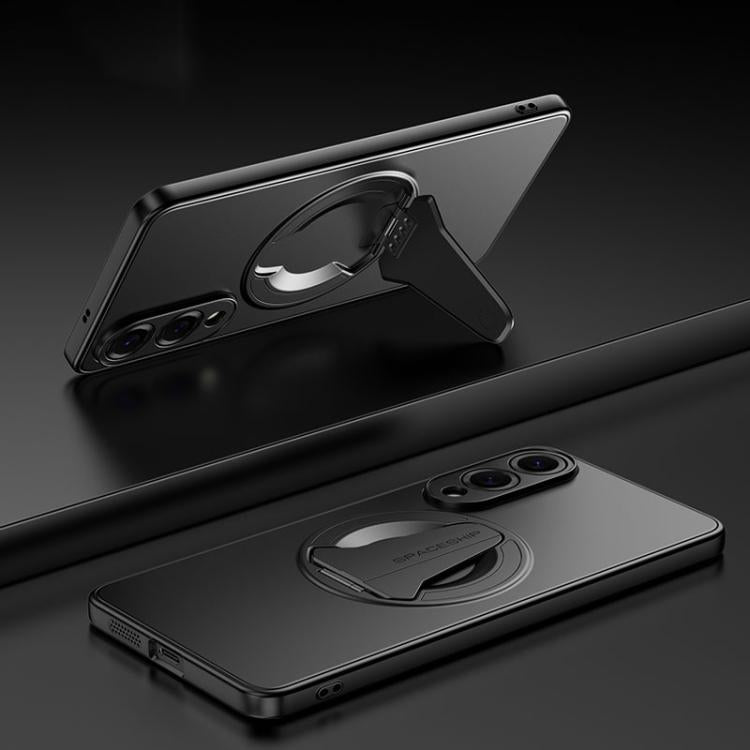 Spaceship MagSafe Folding Holder Phone Case, For Samsung Galaxy S26+ 5G, For Samsung Galaxy S26 Edge 5G, For Samsung Galaxy S26 Ultra 5G, For Samsung Galaxy S26 5G, For Samsung Galaxy S25 Edge 5G, For Samsung Galaxy S25 5G, For Samsung Galaxy S25+ 5G  ...