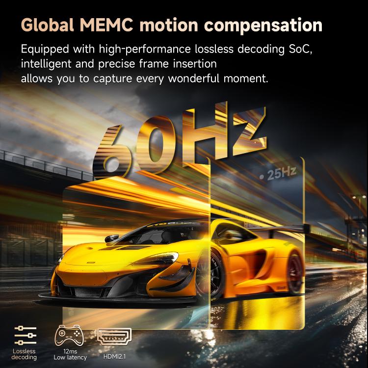 WOWOTO WWT-BL06E Android 9.0 4.45 inch LCD Display 1920x1080P 1000ANSI Smart Projector