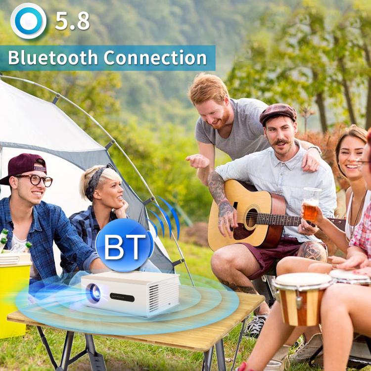 WOWOTO WWT-BL02E Android 9.0 LCD Display 1280x720P 150ANSI Smart Projector