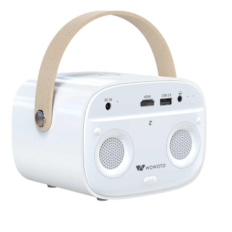 WOWOTO WWT-M8 Android 9 DLP 1920x1080P HD 300ANSI Smart Projector