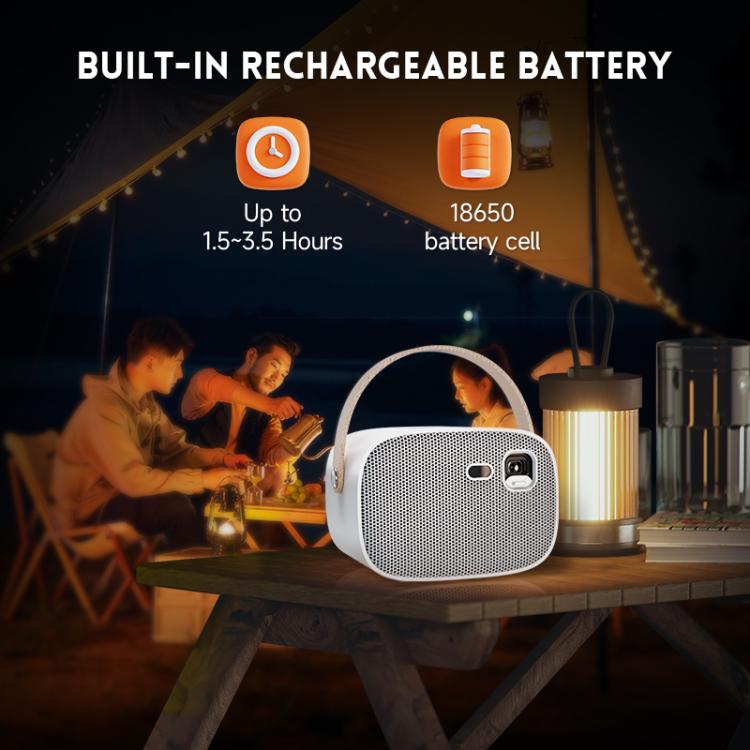 WOWOTO WWT-M8 Android 9 DLP 1920x1080P HD 300ANSI Smart Projector