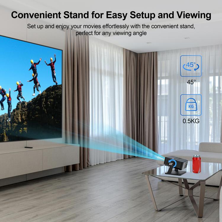 WOWOTO WWT-BL15 Android 11 LCD Display 720P 120ANSI Smart Projector
