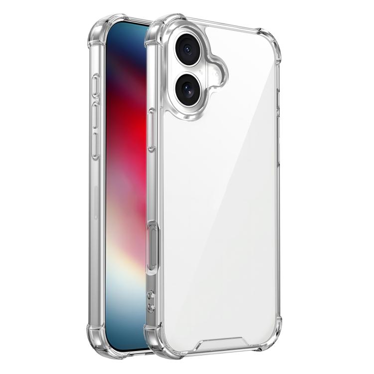Four-corner Shockproof Acrylic +TPU Phone Case