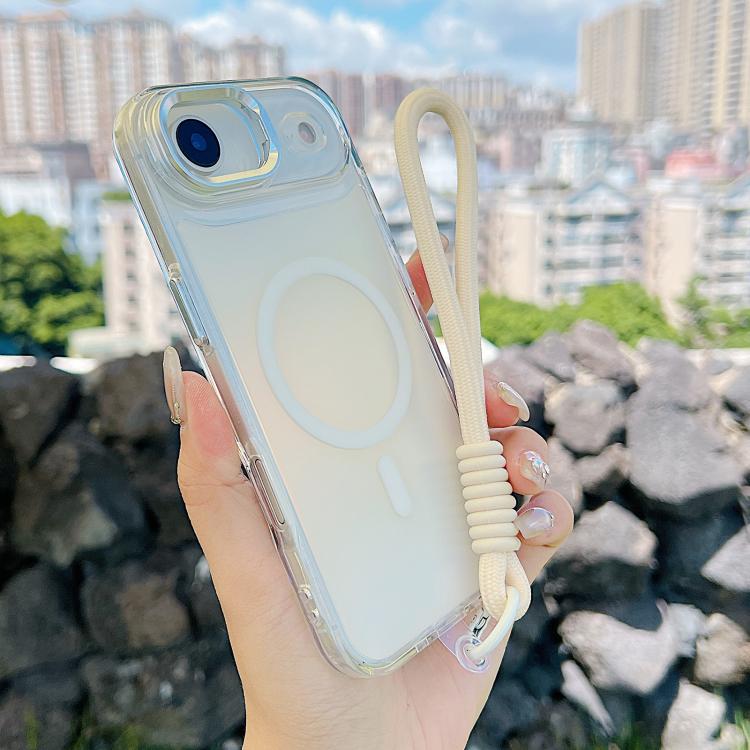 Gradient Discolor MagSafe Phone Case with Holder / Wrist Strap