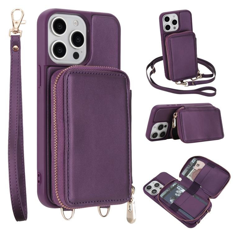 Crossbody Zipper RFID Card Bag Phone Case