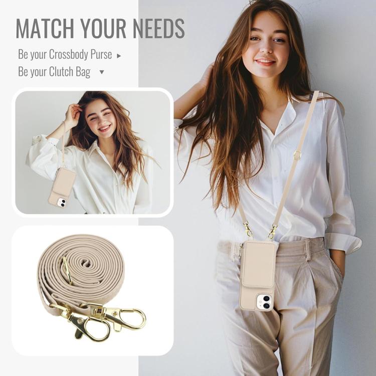 Crossbody Zipper RFID Card Bag Phone Case