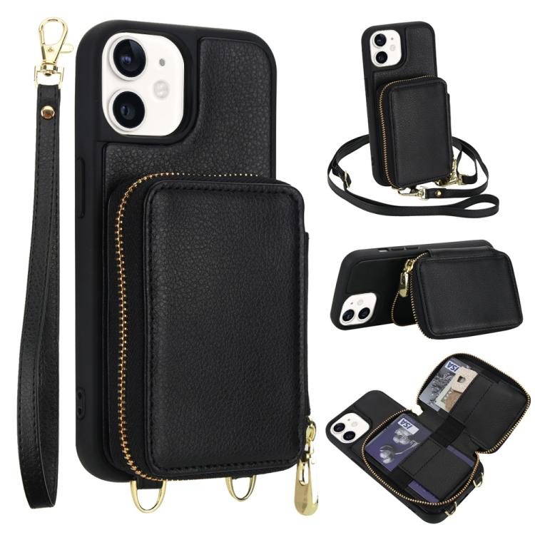 Crossbody Zipper RFID Card Bag Phone Case