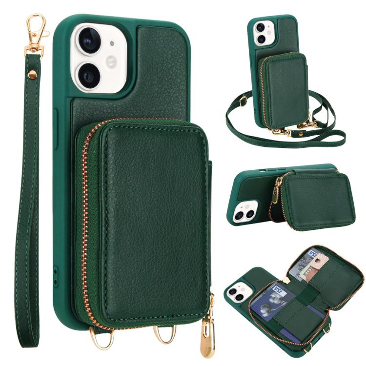 Crossbody Zipper RFID Card Bag Phone Case