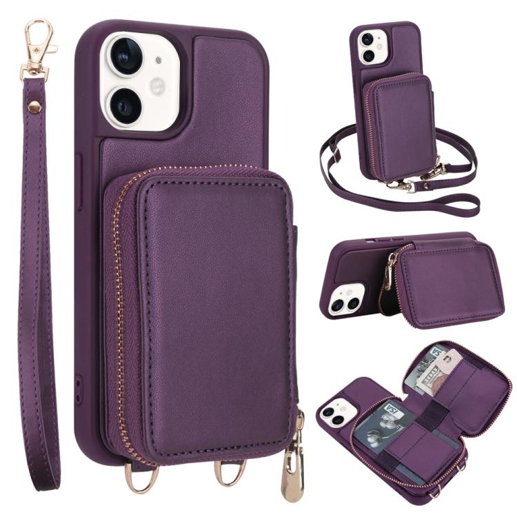 Crossbody Zipper RFID Card Bag Phone Case
