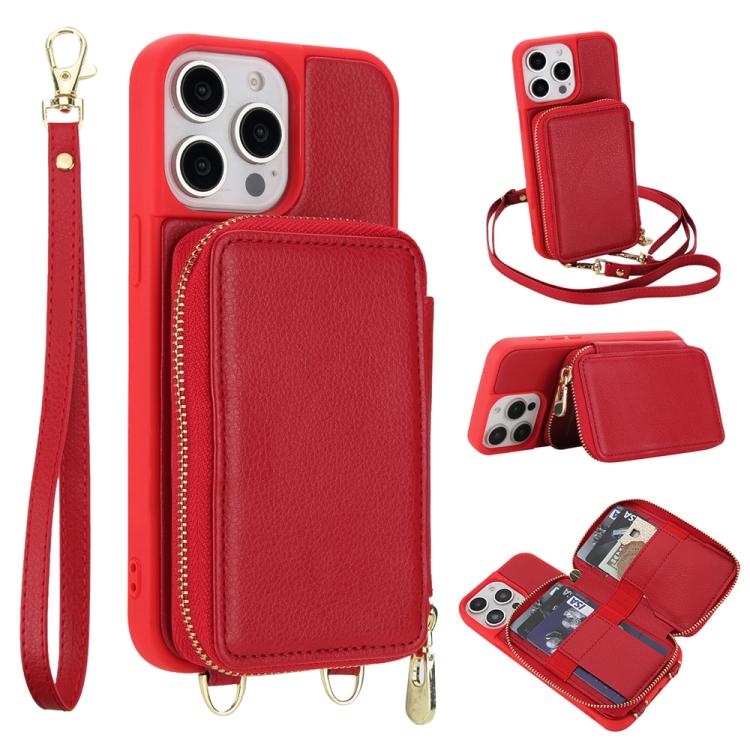 Crossbody Zipper RFID Card Bag Phone Case