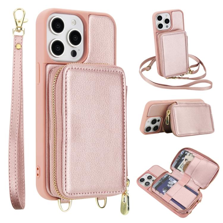 Crossbody Zipper RFID Card Bag Phone Case