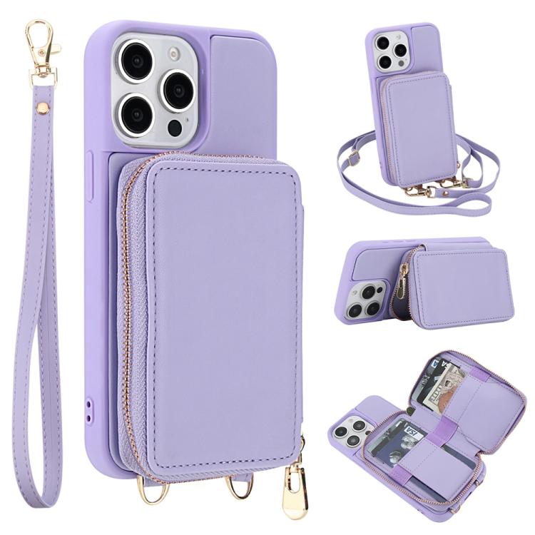 Crossbody Zipper RFID Card Bag Phone Case