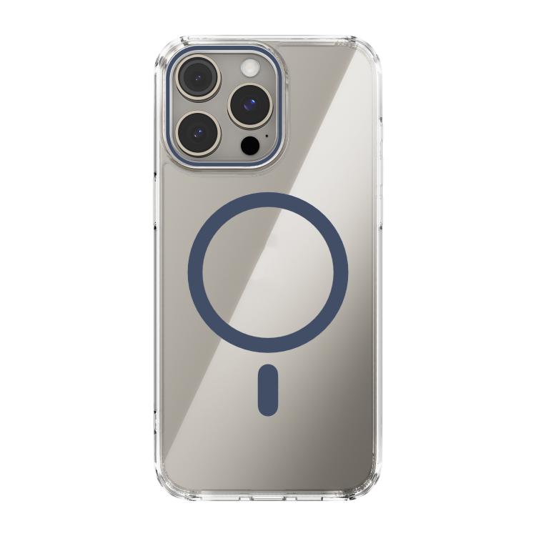 ABEEL MagSafe Magnetic Color Ring Anti-scratch Transparent Phone Case