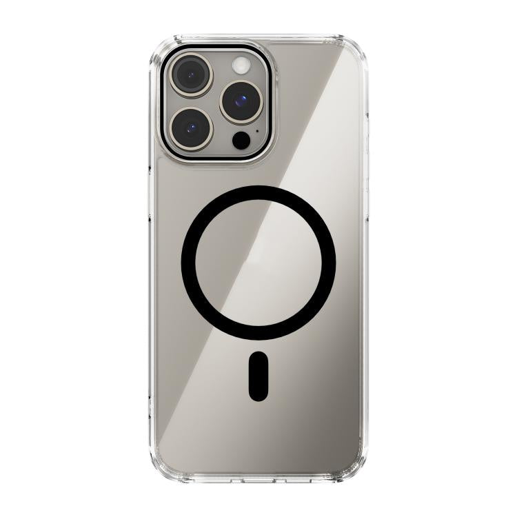 ABEEL MagSafe Magnetic Color Ring Anti-scratch Transparent Phone Case