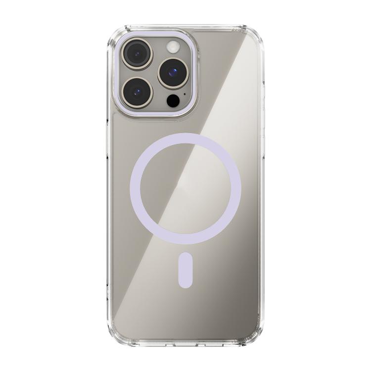 ABEEL MagSafe Magnetic Color Ring Anti-scratch Transparent Phone Case