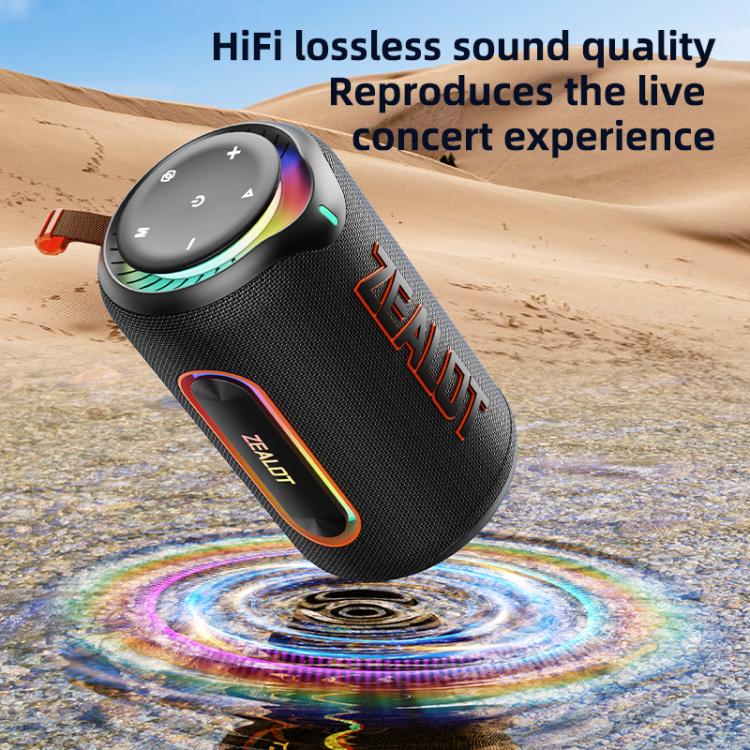 Zealot MP1 60W Portable Outdoor RGB Bluetooth Speaker