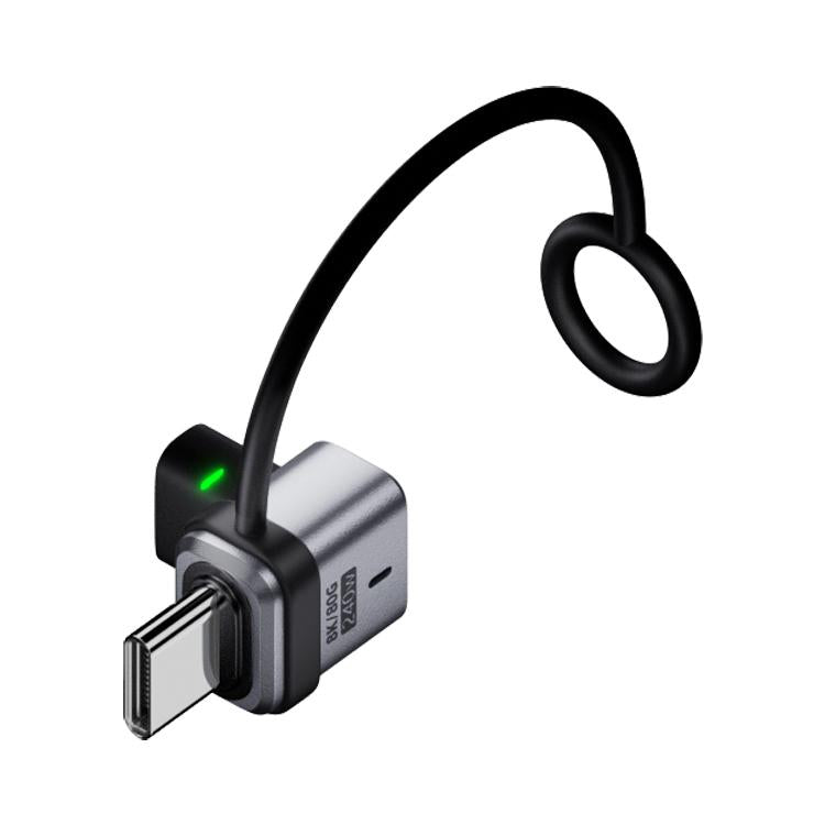 240W USB-C / Type-C Port Full-Function Aluminum Alloy Adapter with Lanyard