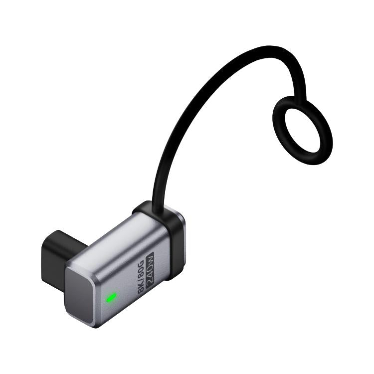 240W USB-C / Type-C Port Full-Function Aluminum Alloy Adapter with Lanyard