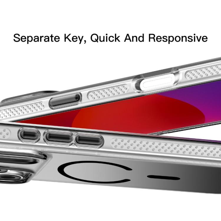 Mutural Ice Series MagSafe Gradient Matte PC Hybrid TPU Phone Case