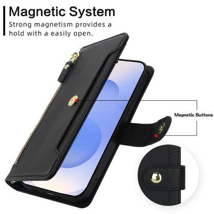Seven Card Slots Zipper Wallet Leather Phone Case with Lanyard, For Samsung Galaxy S25 FE 5G, For Samsung Galaxy S25 Edge 5G, For Samsung Galaxy S25 5G / S24 5G, For Samsung Galaxy S25+ 5G / S24+ 5G, For Samsung Galaxy S25 Ultra 5G                     ...