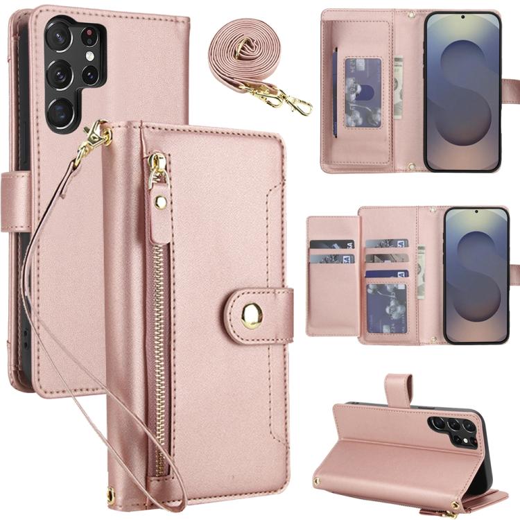 Seven Card Slots Zipper Wallet Leather Phone Case with Lanyard, For Samsung Galaxy S25 FE 5G, For Samsung Galaxy S25 Edge 5G, For Samsung Galaxy S25 5G / S24 5G, For Samsung Galaxy S25+ 5G / S24+ 5G, For Samsung Galaxy S25 Ultra 5G                     ...