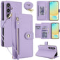 Seven Card Slots Zipper Wallet Leather Phone Case with Lanyard, For Samsung Galaxy S25 FE 5G, For Samsung Galaxy S25 Edge 5G, For Samsung Galaxy S25 5G / S24 5G, For Samsung Galaxy S25+ 5G / S24+ 5G, For Samsung Galaxy S25 Ultra 5G                     ...