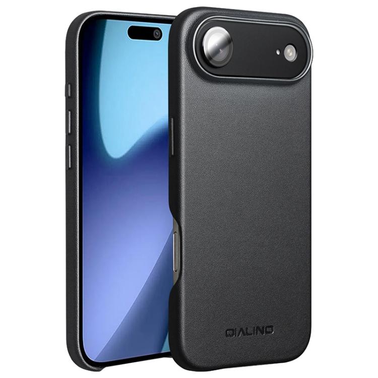 QIALINO Technology Leather MagSafe Phone Case