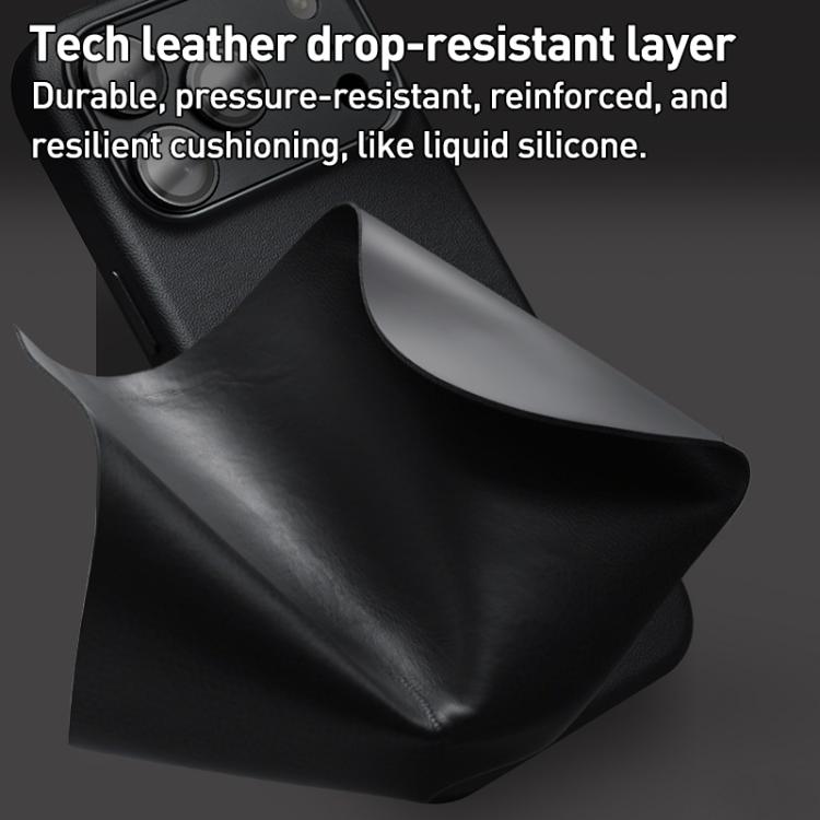 QIALINO Technology Leather MagSafe Phone Case