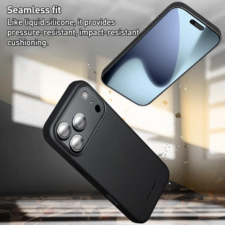 QIALINO Technology Leather MagSafe Phone Case