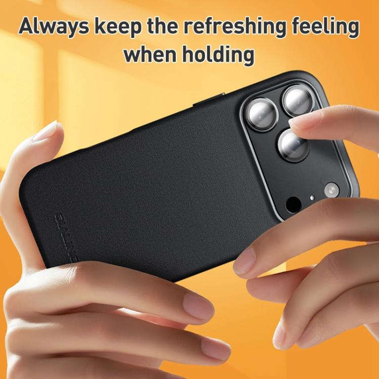 QIALINO Technology Leather MagSafe Phone Case