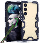 Trigger Design Hollow Metal Frame Phone Case with Lanyard, For Samsung Galaxy S26+ 5G, For Samsung Galaxy S26 Ultra 5G, For Samsung Galaxy S25 FE 5G, For Samsung Galaxy S25 Edge 5G, For Samsung Galaxy S25+ 5G, For Samsung Galaxy S25 Ultra 5G           ...