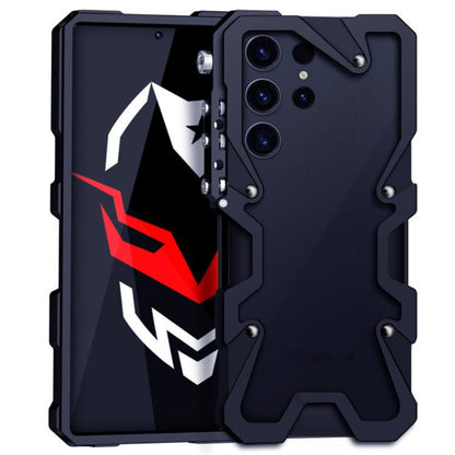 Trigger Design Hollow Metal Frame Phone Case with Lanyard, For Samsung Galaxy S26+ 5G, For Samsung Galaxy S26 Ultra 5G, For Samsung Galaxy S25 FE 5G, For Samsung Galaxy S25 Edge 5G, For Samsung Galaxy S25+ 5G, For Samsung Galaxy S25 Ultra 5G           ...