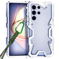 Trigger Design Hollow Metal Frame Phone Case with Lanyard, For Samsung Galaxy S26+ 5G, For Samsung Galaxy S26 Ultra 5G, For Samsung Galaxy S25 FE 5G, For Samsung Galaxy S25 Edge 5G, For Samsung Galaxy S25+ 5G, For Samsung Galaxy S25 Ultra 5G           ...