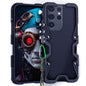 Trigger Design Hollow Metal Frame Phone Case with Lanyard, For Samsung Galaxy S26+ 5G, For Samsung Galaxy S26 Ultra 5G, For Samsung Galaxy S25 FE 5G, For Samsung Galaxy S25 Edge 5G, For Samsung Galaxy S25+ 5G, For Samsung Galaxy S25 Ultra 5G           ...