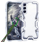 Trigger Design Hollow Metal Frame Phone Case with Lanyard, For Samsung Galaxy S26+ 5G, For Samsung Galaxy S26 Ultra 5G, For Samsung Galaxy S25 FE 5G, For Samsung Galaxy S25 Edge 5G, For Samsung Galaxy S25+ 5G, For Samsung Galaxy S25 Ultra 5G           ...