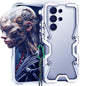 Trigger Design Hollow Metal Frame Phone Case with Lanyard, For Samsung Galaxy S26+ 5G, For Samsung Galaxy S26 Ultra 5G, For Samsung Galaxy S25 FE 5G, For Samsung Galaxy S25 Edge 5G, For Samsung Galaxy S25+ 5G, For Samsung Galaxy S25 Ultra 5G           ...