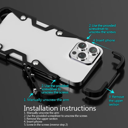 Trigger Design Hollow Metal Frame Phone Case with Lanyard, For Samsung Galaxy S26+ 5G, For Samsung Galaxy S26 Ultra 5G, For Samsung Galaxy S25 FE 5G, For Samsung Galaxy S25 Edge 5G, For Samsung Galaxy S25+ 5G, For Samsung Galaxy S25 Ultra 5G           ...